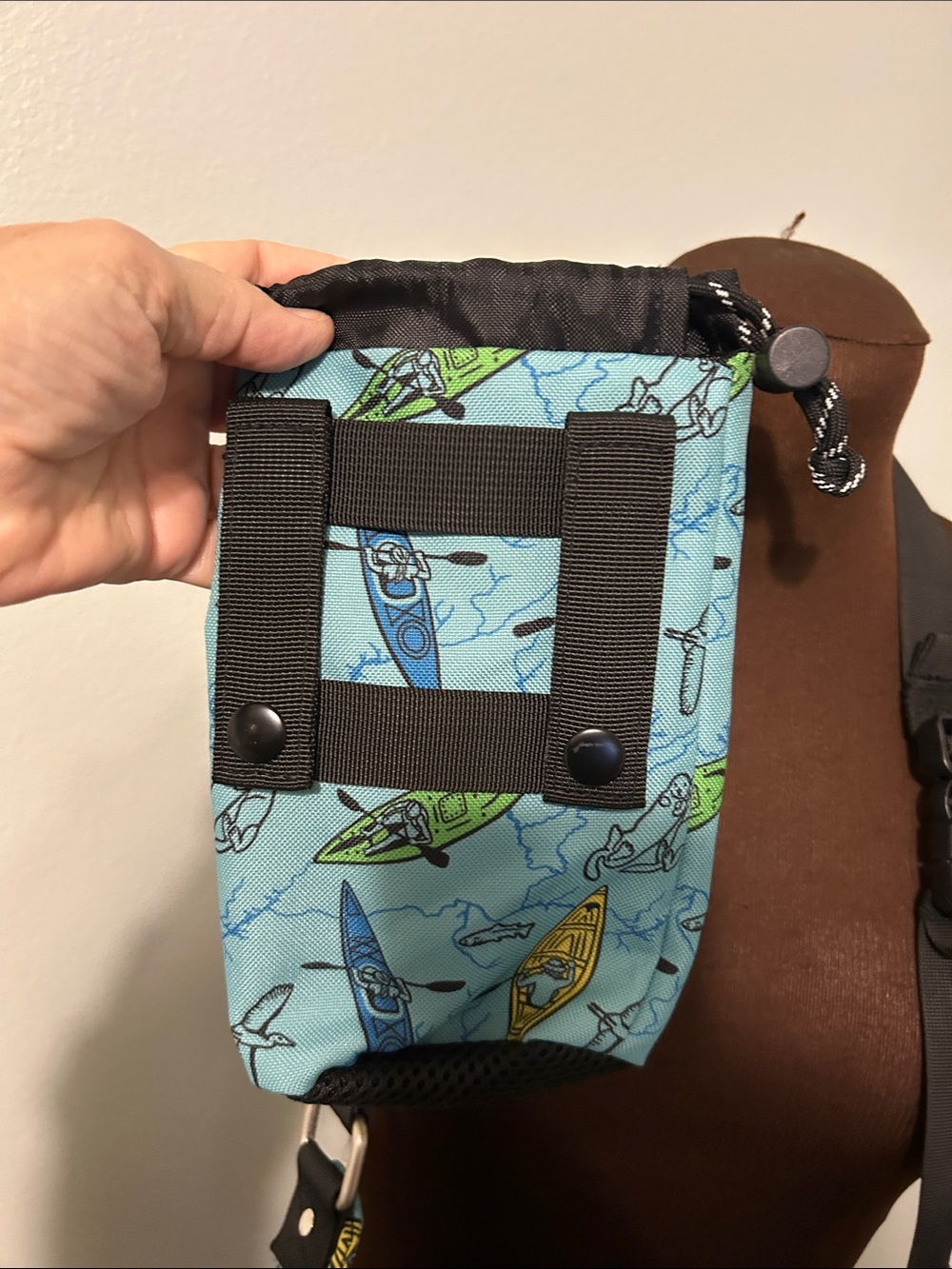 Hip pack, Float trip ranger Kayak Print Waist Bag w/ matching bottle holder - Picture 7 of 9